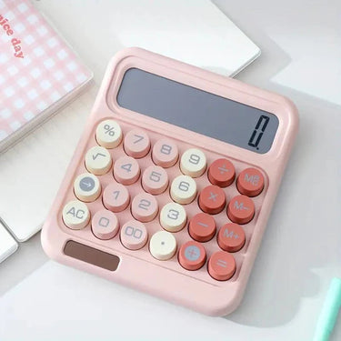 Electronic Multi-Color Dual Power Calculator